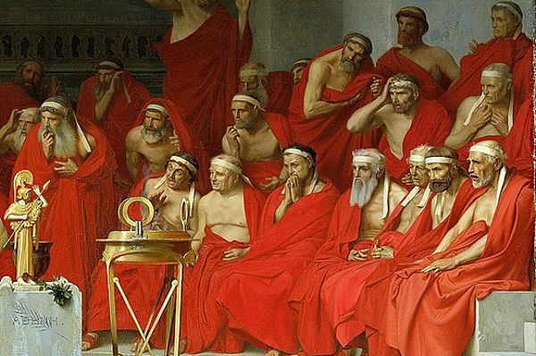 frine ante el aeropago gerome3