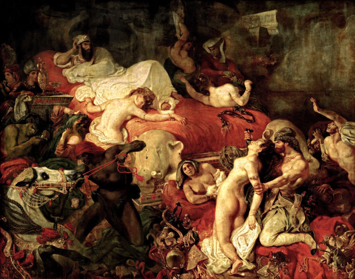 la muerte de sardanapale delacroix