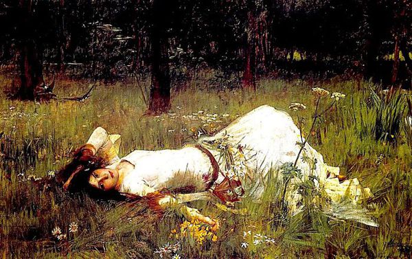 ofelia waterhouse 1889