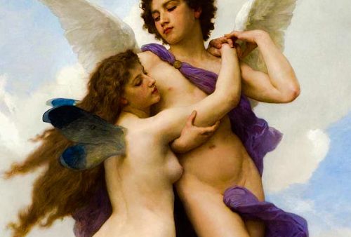 Psique y Cupido: El Primer Beso y el Viaje del Alma hacia la Inmortalidad