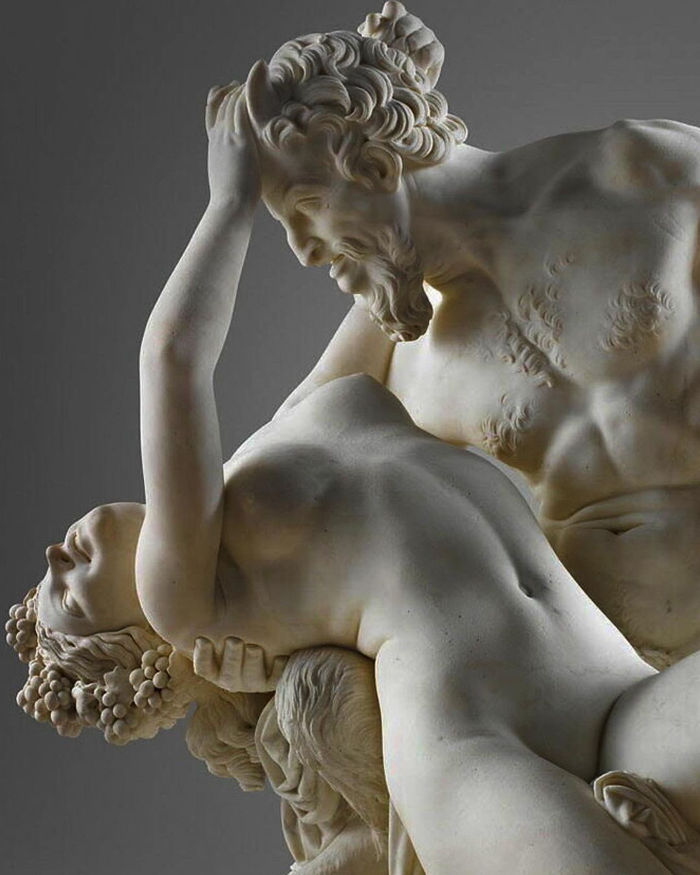 satiro bacante pradier