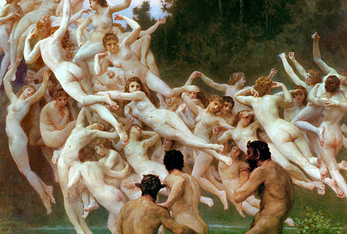 Bouguereau's The Oreads: The Myth of the Mountain Nymphs and the Voice Trapped in the Rocks