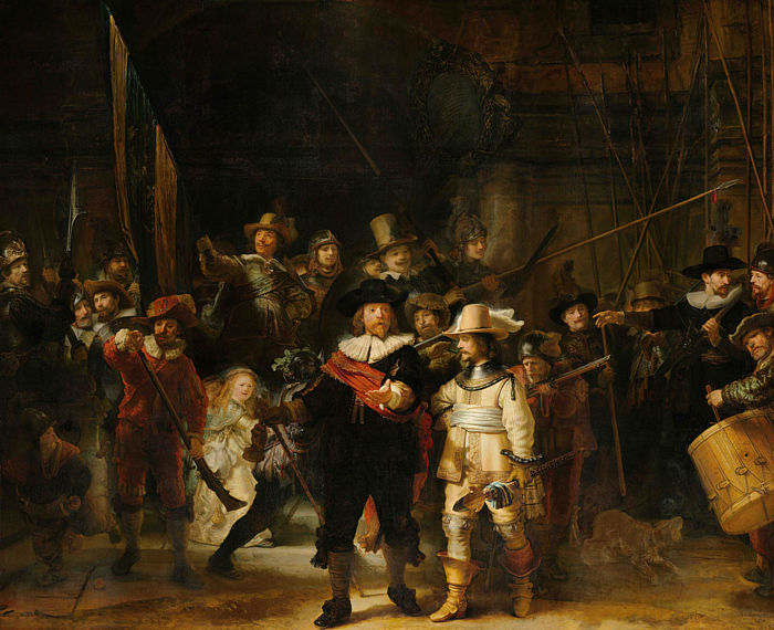 ronda de noche rembrandt7