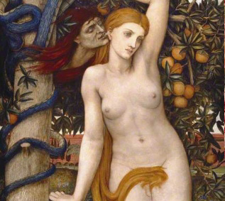 La tentación de Eva y Pandora