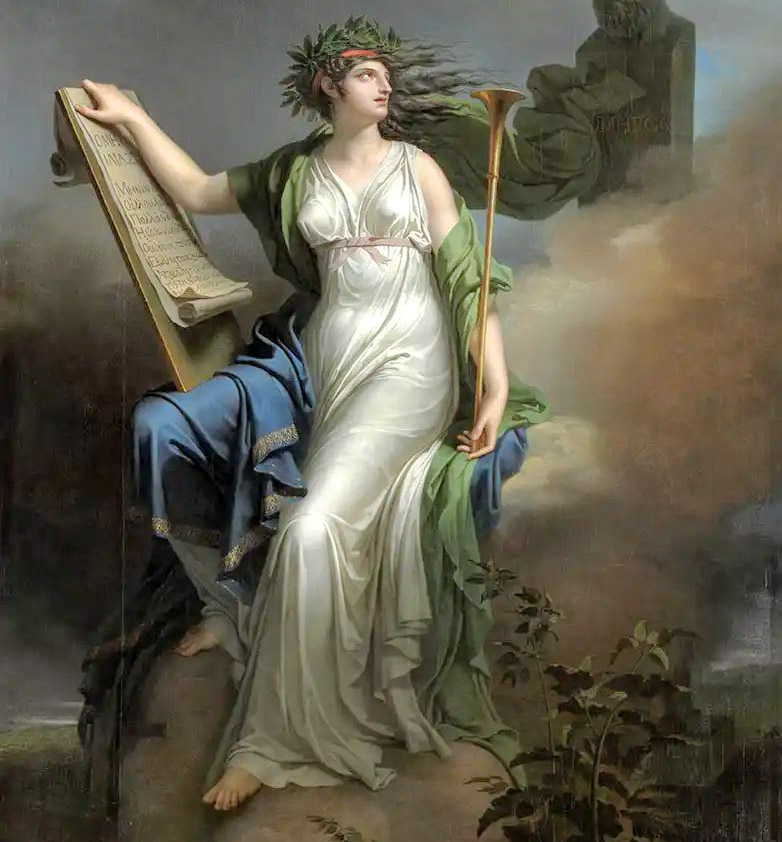 las musas charles meynier calliope