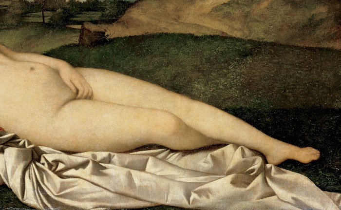 venus durmiente giorgione2