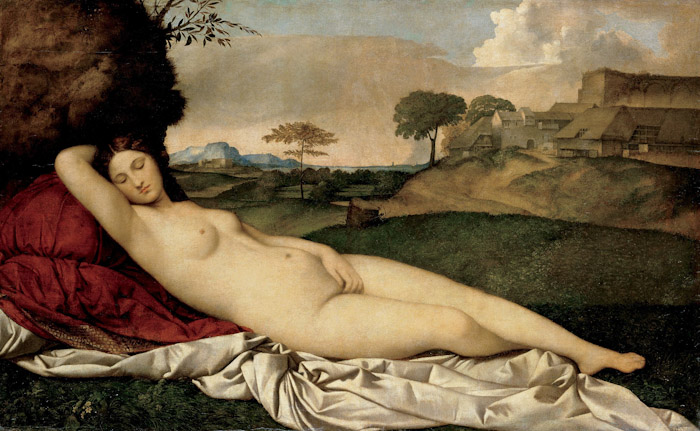 venus durmiente giorgione3