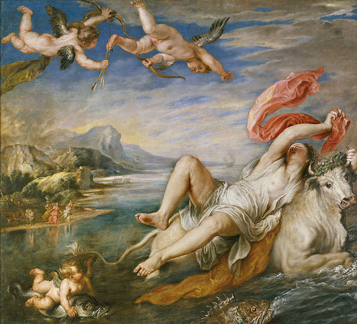 rapto de europa rubens