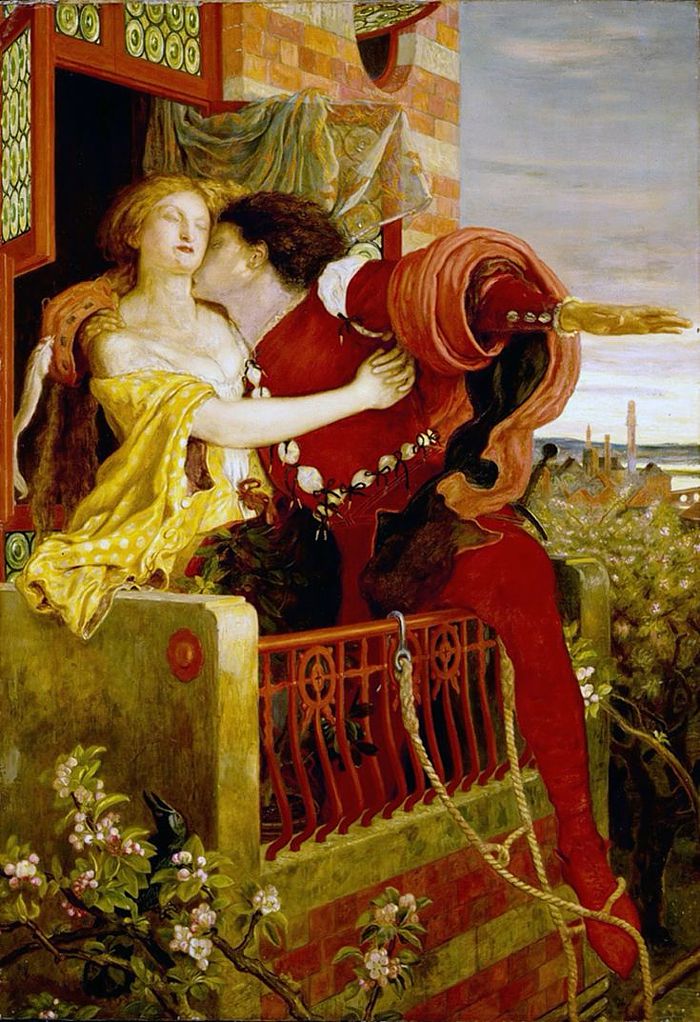 Romeo y Julieta Ford Madox Brown