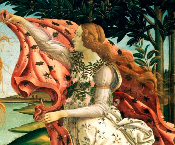 nacimiento venus botticelli 3