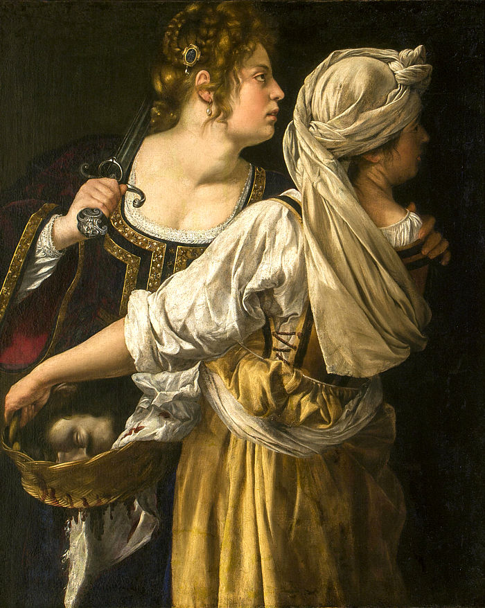 Judith y su doncella Gentileschi