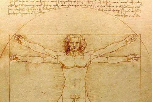 La Proporción Divina: El Hombre de Vitruvio, un Mapa de la Geometría Humana y el Cosmos
