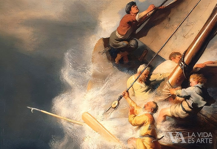 RembrandtCristoEnLaTormentaEnElLagoDeGalilea1