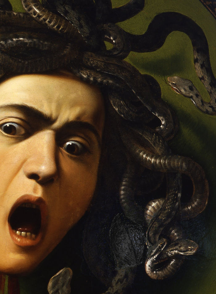 cabeza de medusa caravaggio1
