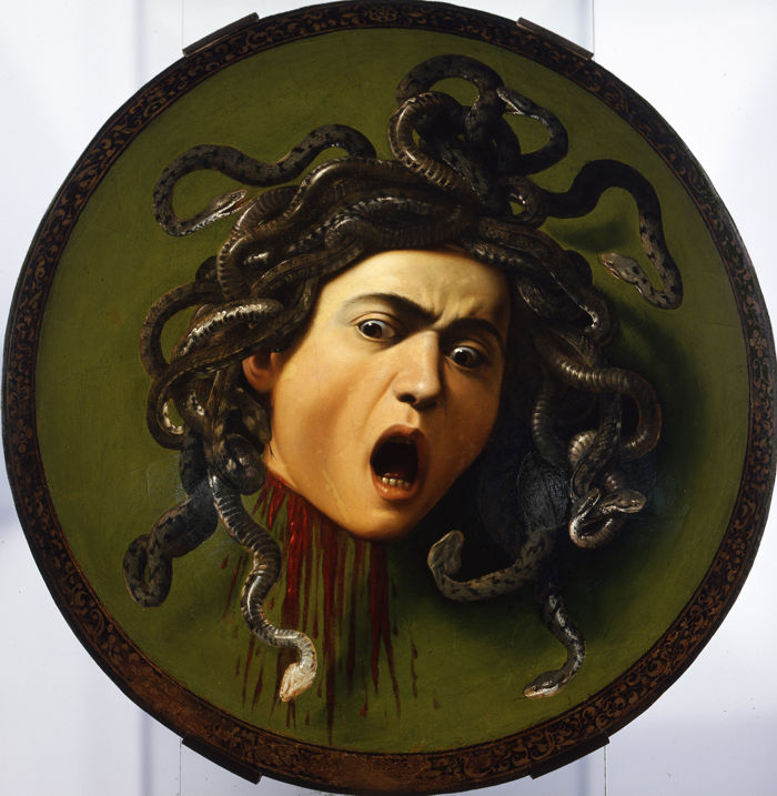 cabeza de medusa caravaggio1