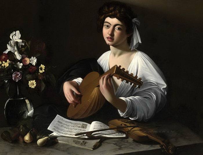 caravaggio los musicos1