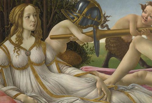 Venus y Marte de Sandro Botticelli